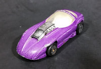 1993 Hot Wheels Silhouette II Metalflake Purple Die Cast Toy Car Vehicle - Treasure Valley Antiques & Collectibles