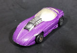 1993 Hot Wheels Silhouette II Metalflake Purple Die Cast Toy Car Vehicle - Treasure Valley Antiques & Collectibles