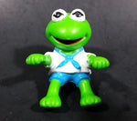 1990 Muppet Babies Baby Kermit The Frog 2" Figurine McDonalds Happy Meal Toy