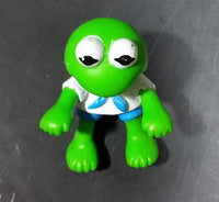 1990 Muppet Babies Baby Kermit The Frog 2" Figurine McDonalds Happy Meal Toy - Treasure Valley Antiques & Collectibles