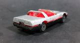 1980s Zee Dyna Wheels 1984 Chevrolet Corvette Silver Targa Top D76 Die Cast Toy Convertible Sports Car Vehicle - Treasure Valley Antiques & Collectibles