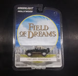 Greenlight Hollywood Collectibles Field of Dreams Movie 1987 Jeep Wrangler YJ Black Die Cast Toy Car - New in Package - 1:64 Scale - Treasure Valley Antiques & Collectibles