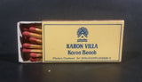 Vintage Karon Villa Karon Beach Phuket Thailand Full Wooden Matches Box Pack - Treasure Valley Antiques & Collectibles