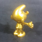 2008 Peyo JAKKS LAFIG Golden Gold Moving Head and Arms 2 3/8" Collectible Smurf Figure - Treasure Valley Antiques & Collectibles