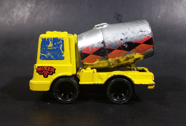 Rare 1979 Mattel First Wheels Cement Mixer Truck Yellow Die Cast Toy Vehicle - Hong Kong - Preschool