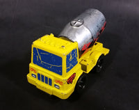 Rare 1979 Mattel First Wheels Cement Mixer Truck Yellow Die Cast Toy Vehicle - Hong Kong - Preschool - Treasure Valley Antiques & Collectibles