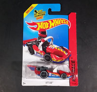 2014 Hot Wheels Track Stars HW Race Let's Go Red Die Cast Toy Race Car Vehicle 165/250 - Treasure Valley Antiques & Collectibles