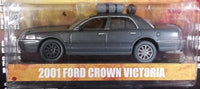 Greenlight Hollywood Collectibles The Walking Dead AMC 2001 Ford Crown Victoria Grey Die Cast Toy Car - Treasure Valley Antiques & Collectibles