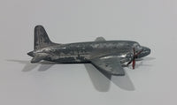1947-49 Dinky Toys Viking Twin Propeller Aircraft Airplane Silver Die Cast Toy Plane - Treasure Valley Antiques & Collectibles