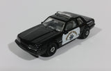 2014 Matchbox Heroic Rescue 1993 Ford Mustang LX SSP Highway Patrol Black Die Cast Car Toy Police Emergency Vehicle - Treasure Valley Antiques & Collectibles