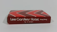 Lee Gardens Hotel Hong Kong Cafe Souvenir Promotional Wooden Matches Pack Travel Collectible - Full - Treasure Valley Antiques & Collectibles