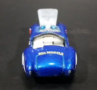 1998 Hot Wheels Race Team Series IV Shelby Cobra 427 S/C Blue #1 Die Cast Toy Car Vehicle - Opening Hood - Treasure Valley Antiques & Collectibles