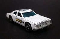 1978 Hot Wheels Flying Colors Highway Patrol Dodge Monaco #12 White Die Cast Toy Car Police Emergency Vehicle - Treasure Valley Antiques & Collectibles