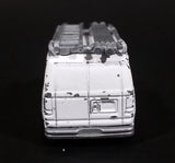 2000 Matchbox Space Explorer Ford Panel Van White Die Cast Car Vehicle - Treasure Valley Antiques & Collectibles