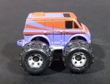 1987 LTGI Galoob Micro Machines Purple Orange Van Monster Truck - Chevy style van - Treasure Valley Antiques & Collectibles