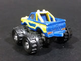 1987 LTGI Galoob Micro Machines Off Road Pickup Datsun Monster Truck Yellow Blue - Treasure Valley Antiques & Collectibles
