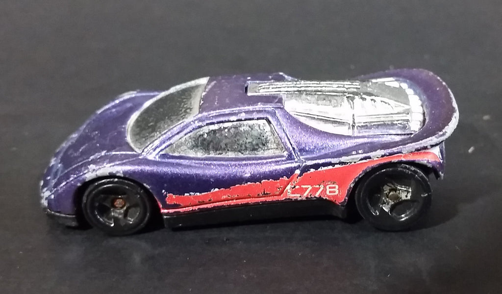 1998 Hot Wheels Speed Blaster Metalflake Blue-purple Die Cast Toy Car 