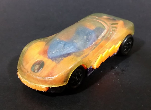 1995 Hot Wheels Lightning Speed #9 Orange Die Cast Toy Car Vehicle - McDonalds Happy Meal - Treasure Valley Antiques & Collectibles