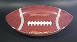 Budweiser Beer American Football Shaped Plastic Serving Platter Tray Sports Collectible - Treasure Valley Antiques & Collectibles