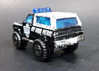 1997 Matchbox 4x4 Chevy Blazer Police Off Road Patrol Truck SUV Black & White Die Cast Toy Car Vehicle - Treasure Valley Antiques & Collectibles