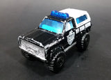 1997 Matchbox 4x4 Chevy Blazer Police Off Road Patrol Truck SUV Black & White Die Cast Toy Car Vehicle