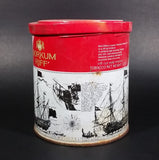 Vintage 1980s Borkum Riff Cherry Liqueur Flavor 12 oz Pipe Tobacco Tin - Empty - Treasure Valley Antiques & Collectibles