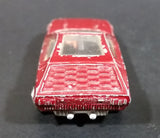 Rare Vintage PlayArt Lamborghini Marzal w/ Hub caps (1 missing) Maroon Red Die Cast Toy Car Vehicle - Treasure Valley Antiques & Collectibles