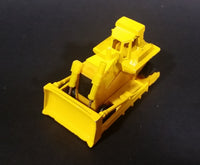 1980 Hot Wheels Workhorses CAT Bulldozer Yellow Die Cast Toy Construction Vehicle - Treasure Valley Antiques & Collectibles