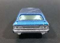 2009 Hot Wheels 1970 Chevrolet Chevelle SS Wagon Blue Die Cast Toy Car Vehicle - Treasure Valley Antiques & Collectibles