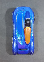 2015 Hot Wheels Monoposto Blue Die Cast Toy Car Vehicle - Treasure Valley Antiques & Collectibles