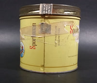 1960s Sportsman Extra Mild Cigarette Tobacco Tin with Lid (Has masking tape around it) - Treasure Valley Antiques & Collectibles