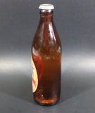 Vintage Piwo Zywieckie 'Full Light' Beer 12 oz. Amber Brown Glass Bottle with Cap - Browary Zywieckie Poland - Treasure Valley Antiques & Collectibles