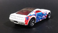 2005 Hot Wheels Robo Revenge Ford Mustang GT Concept White Die Cast Toy Car Vehicle - Treasure Valley Antiques & Collectibles