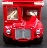 Welly London Bus No. 61951 "London City Sightseeing" Double Decker Red Die Cast Toy Vehicle - Treasure Valley Antiques & Collectibles
