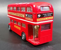 Welly London Bus No. 61951 "London City Sightseeing" Double Decker Red Die Cast Toy Vehicle - Treasure Valley Antiques & Collectibles