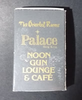 Hong Kong Convention Center The Oriental Rooms Palace Noon Gun Lounge & Cafe Wooden Matches Box Pack - Treasure Valley Antiques & Collectibles