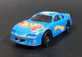 1998 Hot Wheels Racer Nascar #44 Blue Die Cast Toy Race Car Vehicle McDonald's Happy Meal - Treasure Valley Antiques & Collectibles