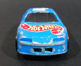1998 Hot Wheels Racer Nascar #44 Blue Die Cast Toy Race Car Vehicle McDonald's Happy Meal - Treasure Valley Antiques & Collectibles