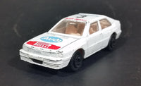 Vintage Audi Sport #3 Duckhams Pirelli White Die Cast Toy Racing Car Vehicle - Hong Kong - Treasure Valley Antiques & Collectibles