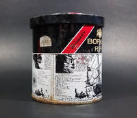 Vintage Early 1970s Borkum Riff Bourbon Whiskey 6 oz Pipe Tobacco Tin - Empty - Treasure Valley Antiques & Collectibles