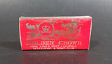 Golden Crown Hong Kong's Most Luxurious Restaurant & Night Club Wooden Matches Pack - Treasure Valley Antiques & Collectibles