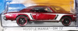 2012 Hot Wheels Muscle Mania '67 Chevrolet Chevelle SS 396 Maroon Die Cast Toy Car Vehicle 110/247 - New Sealed - Treasure Valley Antiques & Collectibles