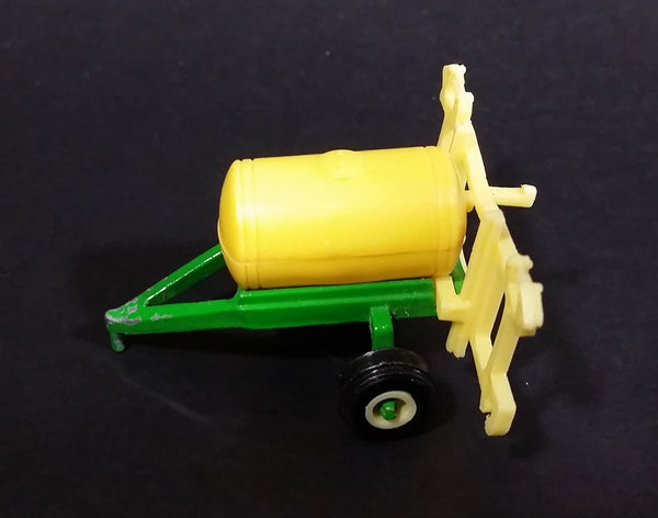 1990s Ertl Farm Machines John Deere Green and Yellow Sprayer 1/64 Die-cast Metal Farm Implement Toy Replica 5553-9011 - Treasure Valley Antiques & Collectibles