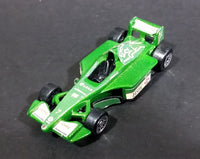 2000 Hot Wheels HSBC Jaguar Formula One #7 Green Die Cast Toy Race Car Vehicle - McDonald's Happy Meal - Treasure Valley Antiques & Collectibles