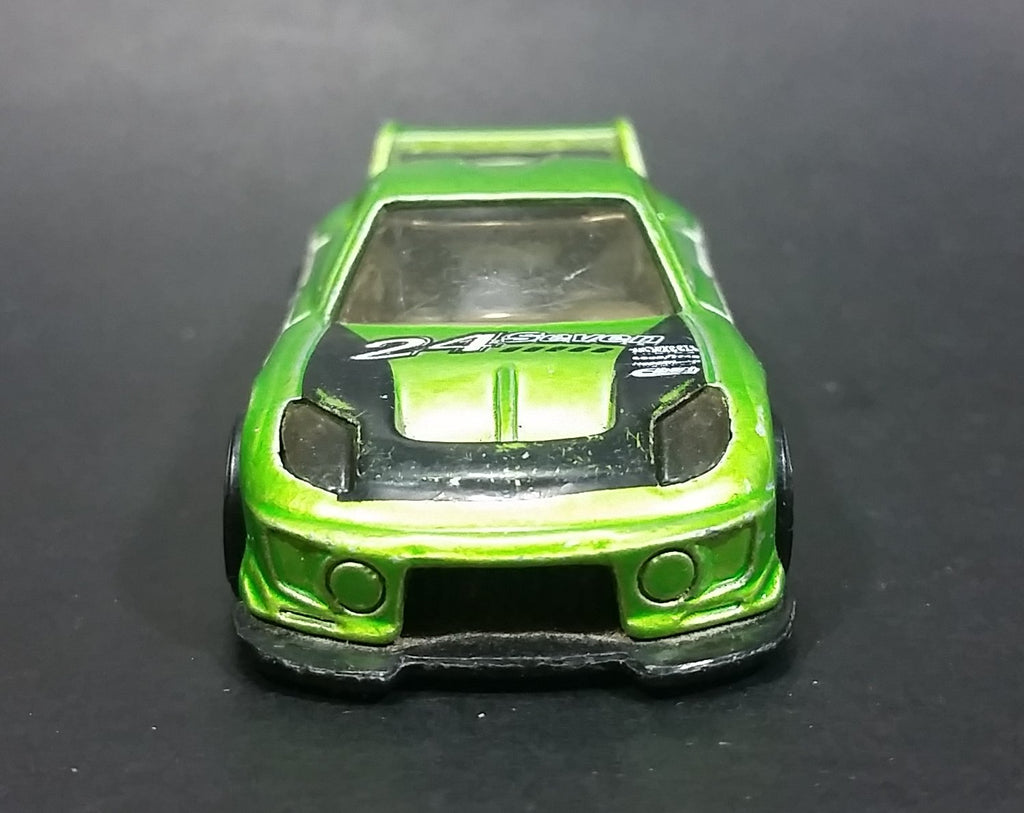 2003 Hot Wheels First Editions 24/Seven Green Die Cast Toy Race Car Ve ...