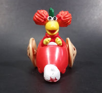 1987-1988 Red Fraggle Rock Radish Shaped Toy Car Vehicle McDonald's Happy Meal Toy - Treasure Valley Antiques & Collectibles