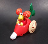 1987-1988 Red Fraggle Rock Radish Shaped Toy Car Vehicle McDonald's Happy Meal Toy - Treasure Valley Antiques & Collectibles