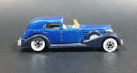 1989 Hot Wheels '35 Classic Caddy Blue Die Cast Toy Car Vehicle - Treasure Valley Antiques & Collectibles