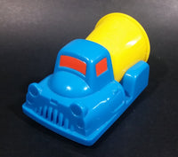 1997 Wendy's Restaurants Blue and Yellow Chocolate Frosty Toy Car Vehicle - Kid's Meal