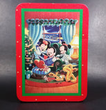 1994 Disney It's A Small World Holiday Mickey, Minnie, and Friends Christmas Holiday Tin - Treasure Valley Antiques & Collectibles